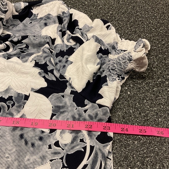 Joie de Ville Black and White Women Midi Dress - Picture 4 of 8